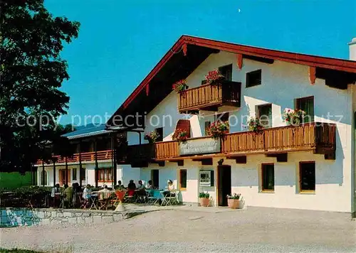 AK / Ansichtskarte Schoenau Berchtesgaden Cafe Pension Hanauer Lehen Kat. Berchtesgaden