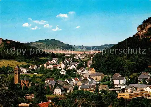 AK / Ansichtskarte Gerolstein Panorama mit Auberg und Munterlay Kat. Gerolstein