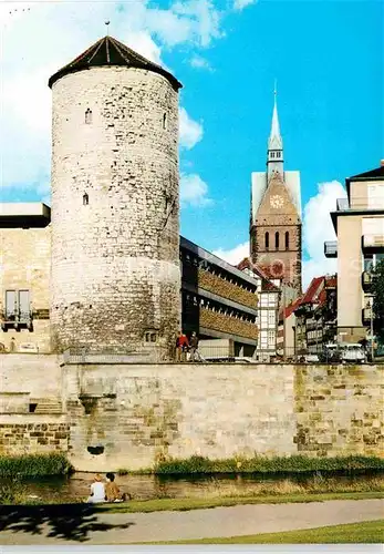 AK / Ansichtskarte Hannover Beginenturm und Marktkirche Kat. Hannover