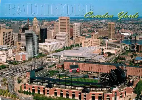 AK / Ansichtskarte Baltimore Ontario Oriole Park at Camden Yards aerial view Kat. Baltimore