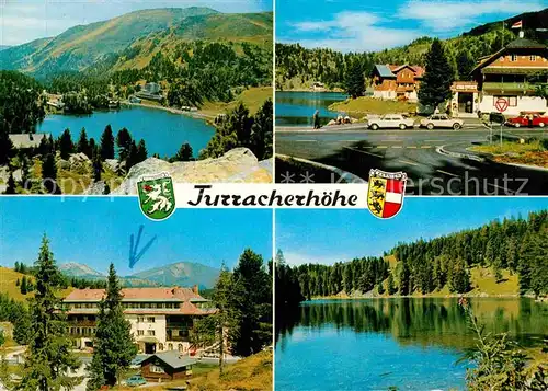 AK / Ansichtskarte Turracher Hoehe Bergsee Alpen Hotel Kat. Reichenau Kaernten