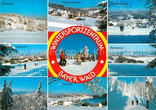 AK / Ansichtskarte Mitterfirmiansreut Skigebiete Wintersportzentrum Bayerischer Wald Kat. Philippsreut