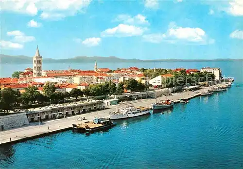 AK / Ansichtskarte Zadar Zadra Zara Panorama Halbinsel Kat. Kroatien