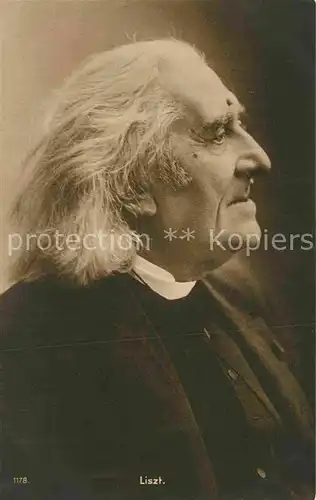 AK / Ansichtskarte Liszt Franz Komponist  Kat. Musik