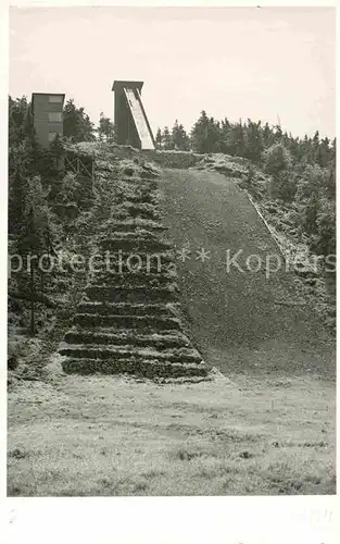 AK / Ansichtskarte Ski Flugschanze Wurmbergschanze Braunlage Oberharz  Kat. Sport