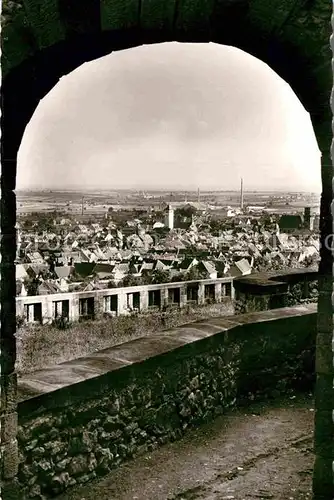 AK / Ansichtskarte Gruenstadt Blick vom Ehrenmal Kat. Gruenstadt