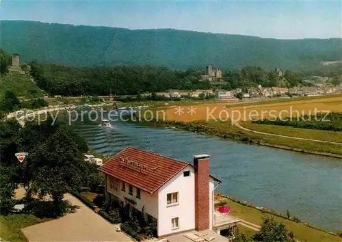 AK / Ansichtskarte Neckarsteinach Terrassencafe Restaurant Vierburgeneck Kat. Neckarsteinach