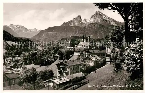 AK / Ansichtskarte Berchtesgaden Teilansicht  Kat. Berchtesgaden