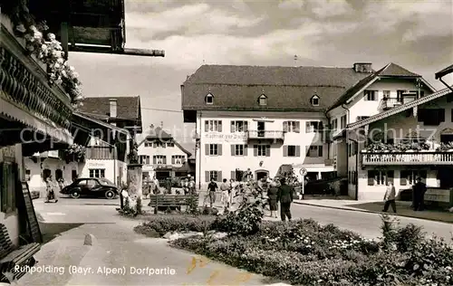 AK / Ansichtskarte Ruhpolding Dorfpartie Kat. Ruhpolding