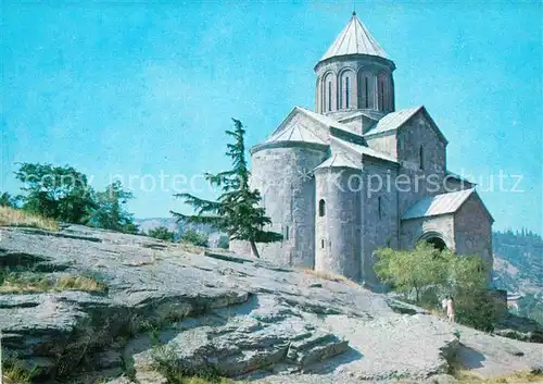 AK / Ansichtskarte Tiflis Tiblissi Metechskij Tempel 