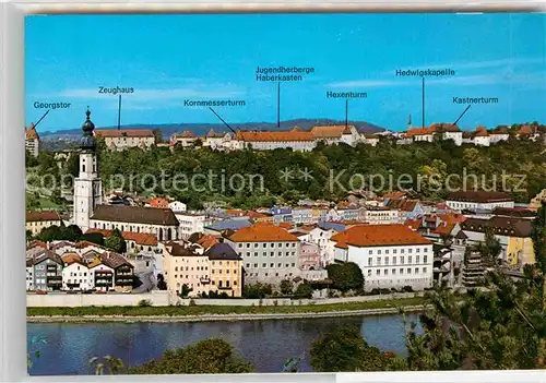AK / Ansichtskarte Burghausen Salzach Burg zu Burghausen Kat. Burghausen