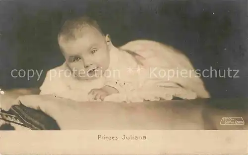 AK / Ansichtskarte Adel Niederlande Prinses Juliana  Kat. Koenigshaeuser