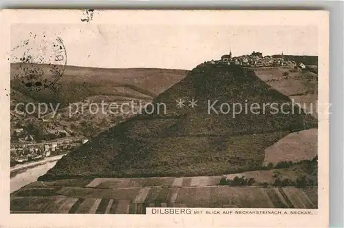 AK / Ansichtskarte Dilsberg Neckar Panorama