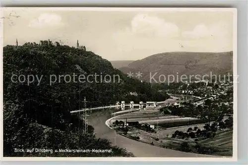 AK / Ansichtskarte Dilsberg Neckar Panorama