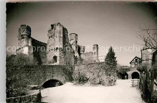 AK / Ansichtskarte Dilsberg Neckar Burgruine