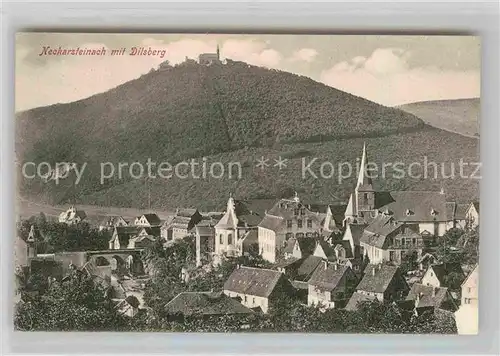 AK / Ansichtskarte Neckarsteinach mit Dilsberg Kat. Neckarsteinach