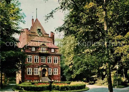 AK / Ansichtskarte Cuxhaven Duhnen Nordseebad Schloss Ritzebuettel