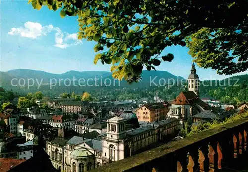 AK / Ansichtskarte Baden Baden Blick von der Schlossterrasse Kat. Baden Baden