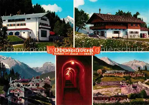 AK / Ansichtskarte Obersalzberg A.H. Haus Einst und Heute Kat. Berchtesgaden