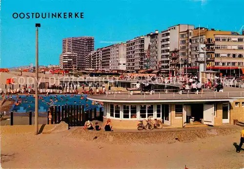 AK / Ansichtskarte Oostduinkerke Strandbad Kat. 