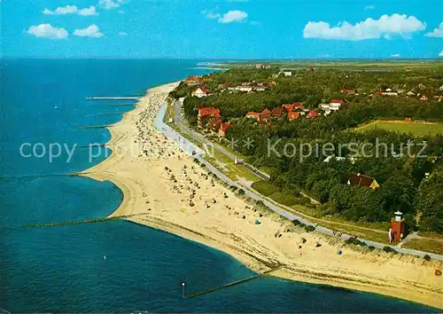 AK / Ansichtskarte Wyk Foehr Fliegeraufnahme Suedstrand Promenade Kat. Wyk auf Foehr