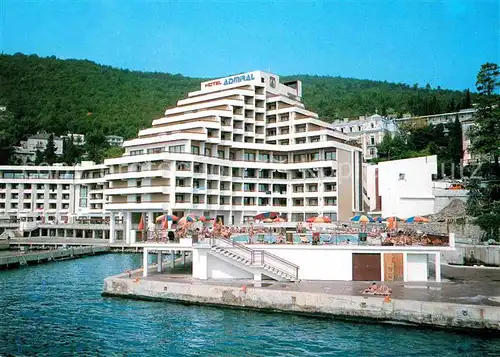 AK / Ansichtskarte Opatija Istrien Hotel Admiral 