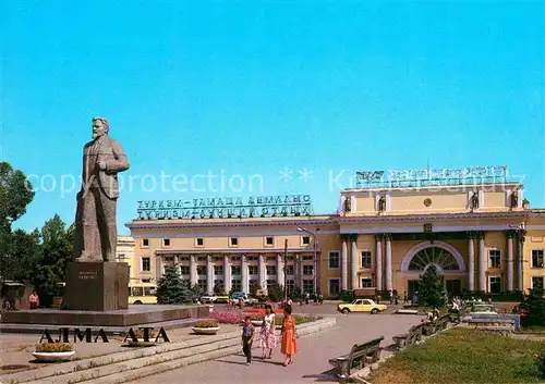 AK / Ansichtskarte Almaty Bahnhof  Kat. Almaty