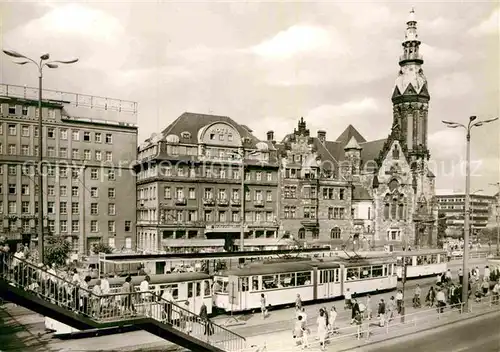 AK / Ansichtskarte Strassenbahn Leipzig Troendlinring  Kat. Strassenbahn