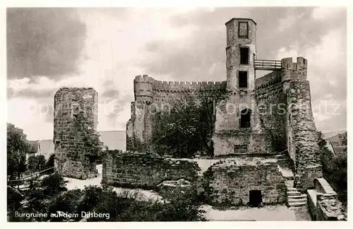 AK / Ansichtskarte Dilsberg Neckar Burgruine