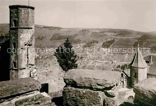 AK / Ansichtskarte Dilsberg Neckar Burgruine