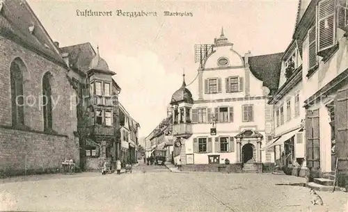 AK / Ansichtskarte Bergzabern Bad Marktplatz Kat. Bad Bergzabern