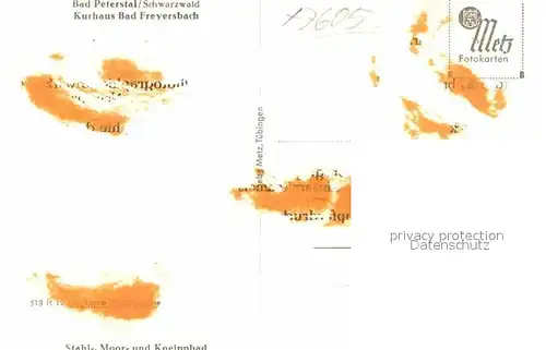 AK / Ansichtskarte Peterstal Griesbach Bad Kurhaus Bad Freyersbach Kat. Bad Peterstal Griesbach