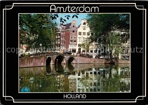 AK / Ansichtskarte Amsterdam Niederlande Herengracht koek Leidensgracht Kat. Amsterdam