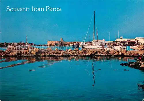 AK / Ansichtskarte Paros Hafen Kat. Insel Paros