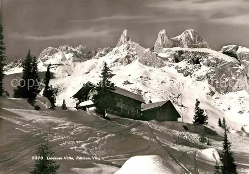 AK / Ansichtskarte Raetikon Lindauer Huette Kat. Oesterreich