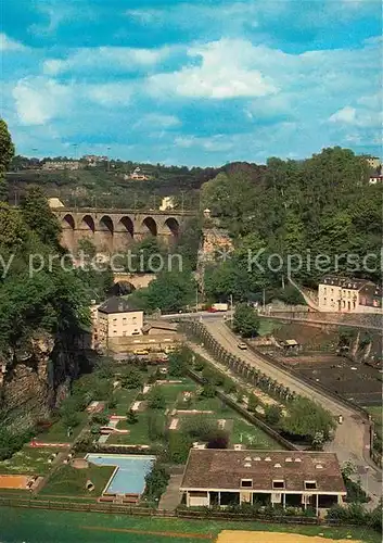 AK / Ansichtskarte Luxemburg Luxembourg Viadukt Mini Golf  Kat. Luxemburg