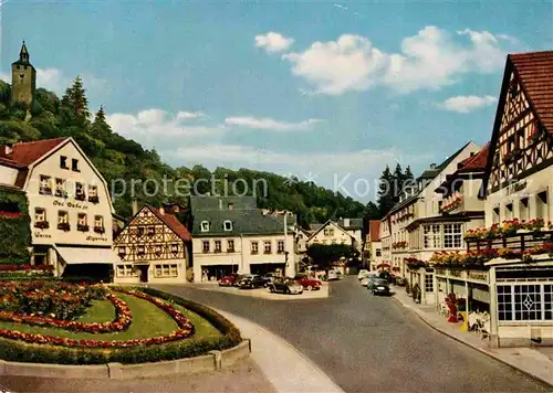 AK / Ansichtskarte Bad Berneck Marktplatz Kat. Bad Berneck Fichtelgebirge