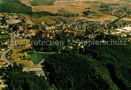 AK / Ansichtskarte Bad Iburg Kneipp und Luftkurort am Teutoburger Wald Fliegeraufnahme Kat. Bad Iburg