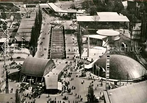 AK / Ansichtskarte Exposition Universelle Bruxelles 1958 Rond Point de l Etoile Avenue de Benelux Kat. Expositions