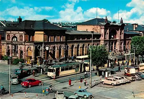 AK / Ansichtskarte Strassenbahn Bonn Bahnhof  Kat. Strassenbahn