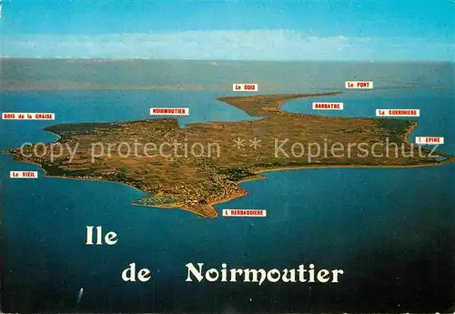 AK / Ansichtskarte Noirmoutier en l Ile Fliegeraufnahme Kat. Noirmoutier en l Ile