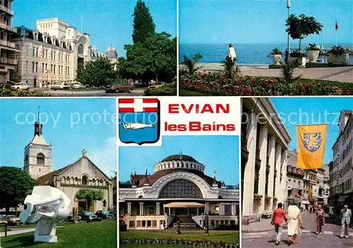 AK / Ansichtskarte Evian les Bains Haute Savoie Stadtansichten  Kat. Evian les Bains