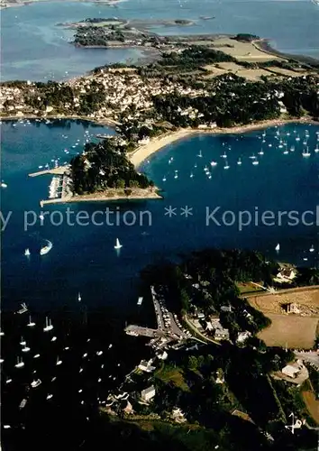 AK / Ansichtskarte Port Blanc Fliegeraufnahme Kat. Larmor Baden