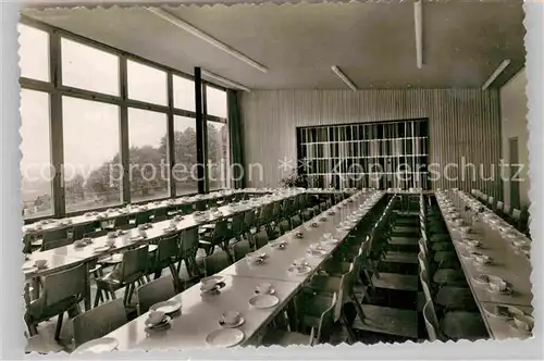 AK / Ansichtskarte Hohensyburg Jugendbildungsstaette Haus Husen Speisesaal Kat. Dortmund