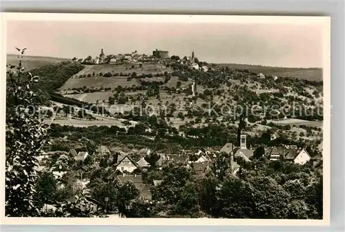 AK / Ansichtskarte Neckargemuend Blick vom Kuemmelbacherhof auf Dilsberg Kat. Neckargemuend