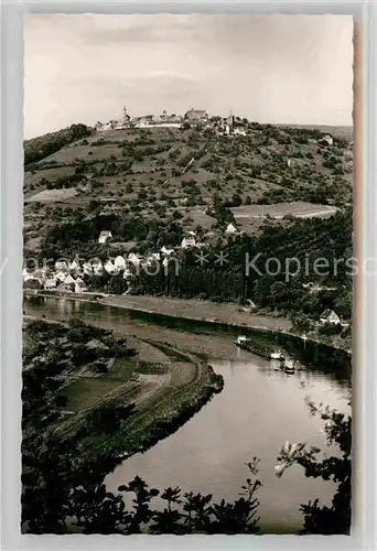 AK / Ansichtskarte Dilsberg Neckar Panorama Neckarpartie