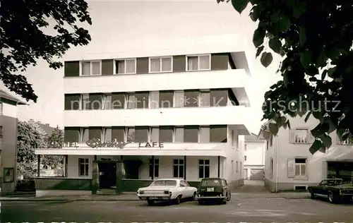 AK / Ansichtskarte Tiengen Breisgau Hotel Bercher  Kat. Freiburg im Breisgau