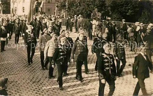 AK / Ansichtskarte Freiburg Breisgau Fest Kronenbruecke  Kat. Freiburg im Breisgau