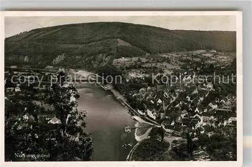 AK / Ansichtskarte Neckargemuend Panorama Kat. Neckargemuend