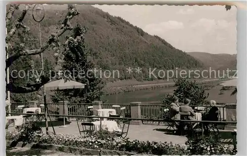 AK / Ansichtskarte Neckargemuend Terrasse Kat. Neckargemuend